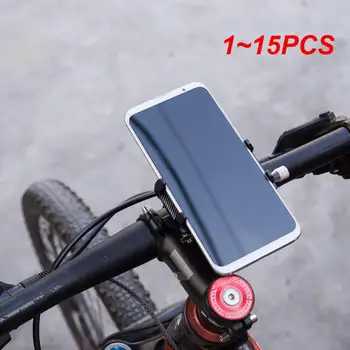 1 ~ 15 ADET Bisiklet Scooter elektrikli araba Alüminyum Alaşımlı Cep telefon tutucu Dağ Bisikleti Braketi cep telefon standı Bisiklet