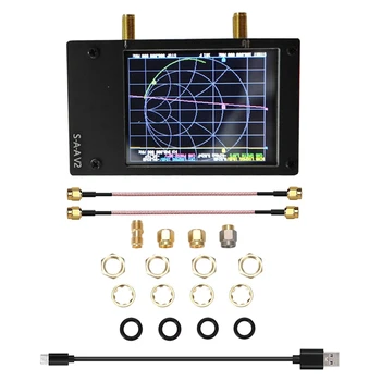 2.8 İnç Nanovna Vektör Ağ Analizörü S - A-A V2 Spektrum Analizörü Destekler 50 kHz-3 GHz Anten Ağ Analizörü