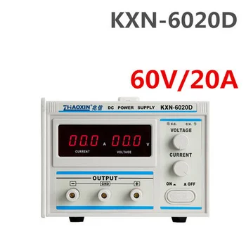 220V 0-60V 0 - 20A KXN-6020D Yüksek güç Ayarlanabilir DC Regüle Güç Kaynağı Anahtarlama Güç Kaynağı Değişken Ayarlanabilir