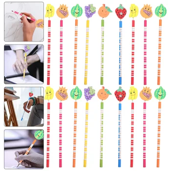 36 Adet Hb Pratik Kalemler Hafif Yürümeye Başlayan Baskı Bebekler Grafit Taşınabilir Öğrenciler Çocuk Böcekler Çocuklar