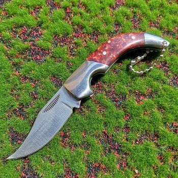 4.7 inç Bıçak Cep Bıçak Edc Survival Dişli Çok Fonksiyonlu Aracı MİN Bıçak Kamp Seyahat Kesme Bıçağı Meyve Bıçağı