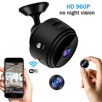 A9 Mini Kamera 960P HD Kablosuz WiFi ağ kamerası ıOS Android için Akıllı Ev Uzaktan Kaydedici Anti-hırsızlık IP Kamera Desteği TF