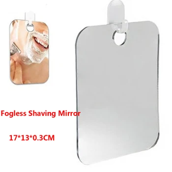 Akrilik Anti Sis Duş Aynası Banyo Fogless Sis Ücretsiz Ayna Tuvalet Seyahat Adam Tıraş Aynası Banyo Armatürü