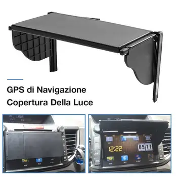 Araba GPS Navigator Güneş Gölge Siperliği 5.5 İnç 10 İnç otomobil navigasyon ekranı Parlama Görüş Kalkanı Oto İç Aksesuarları