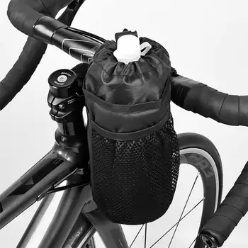 Bisiklet Gidon Çantası Genişletilebilir Bisiklet şişe çantası Bisiklet Ambalaj Naylon Gidon Çantası MTB Açık Bisiklet