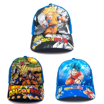 Dragon topu Z Goku beyzbol şapkası Kız Kadın Hip Hop Anne Şapka Yaz Güneş Şapka Ebeveyn-çocuk Karikatür Anime Açık Spor Gölge Kap Hediye