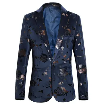 Erkek Blazer Mont Üstleri Ceket Elbise Takım Elbise erkek Blazer Düğün İş Parti Elbise Ceket Her Mevsim için Uygun Nefes D79