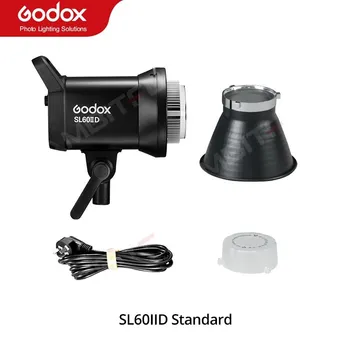 Godox 5600K SL60IID COB LED Video İşığı 2.4 G Kablosuz/Bluetooth Kontrol Sürekli Aydınlatma Bowens Dağı Video Kayıt için