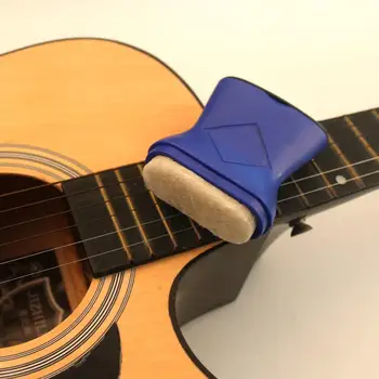Halk Elektro gitar teli Temizleyici Bakım Araçları Bas Dize Temizleme Cihazı Pas Temizleme Parlatma Aksesuarları