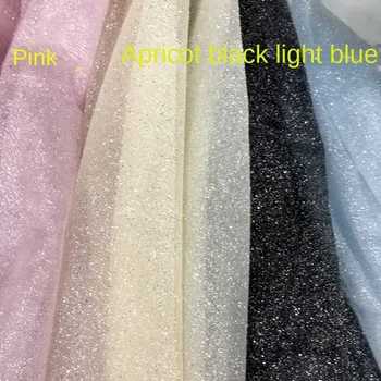 Kabarcıklar İplik Kumaş Çok Renkli Kalın Parlak düğün elbisesi Tasarımcı Kumaş Giyim Toptan Giyim Dıy Dikiş Malzemesi