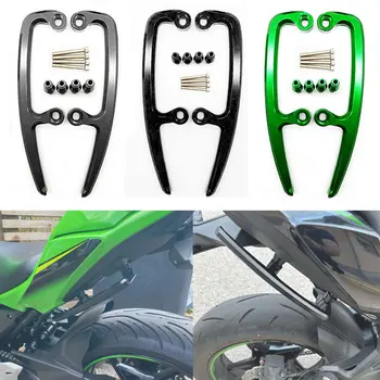 Kawasaki için Fit NİNJA650 Z650 2017-2020 2021 Motosiklet CNC alüminyum arka tut barlar Koltuk Pillion Yolcu Ray Kolu Kol Dayama