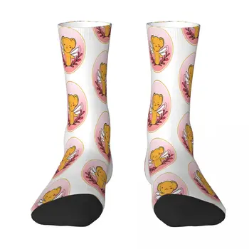 Kero Card Captor SAKURA Anime CardCaptor Çorap Çorap Erkekler Kadınlar Polyester Çorap Özelleştirilebilir Komik