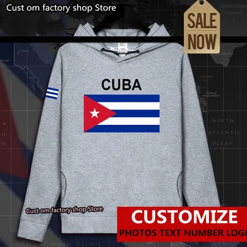 Küba Küba CU CUB erkek hoodie kazaklar hoodies erkekler kazak streetwear giyim hip hop eşofman ulusal bayrak Bahar yeni