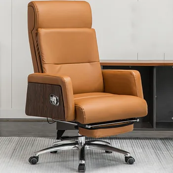 Masaj Ayarlanabilir ofis koltuğu Modern Lüks Tasarımcı Kabarık ofis koltuğu Sedanter Mobil Cadeira Escritorio Ofis Mobilyaları