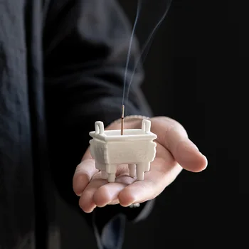 Mini Seramik Tütsü Brülör Budist Ruh Ev Çay Odası çay masası Süsleme Joss Sopa Kokulu Ekleme Kokulu Koltuk