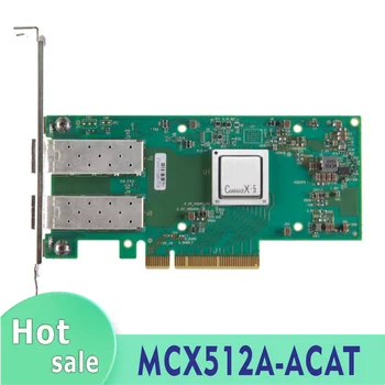 Orijinal 2x25Gb ağ kartı MCX512A-ACAT bağlantı X-5 çift bağlantı noktalı SFP28 PCIE 3.0 × 8 EN sunucu ara bağlantı ağ kartı