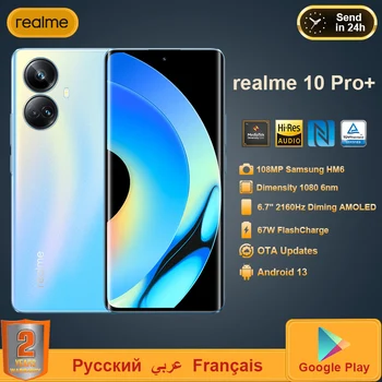 Orijinal Realme için 10 Pro Artı 5G 6.7 