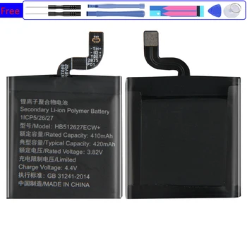 Pil HB512627ECW + 420mAh İçin Huawei İzle GT 46mm Bateria