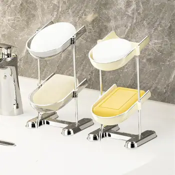 Sabunluk Drenaj Sabunluk Kutusu Duş sabunluk Tutucu Sabunluk Kendinden Tahliye Sünger Tutucu Mutfak Banyo Aksesuarları İçin