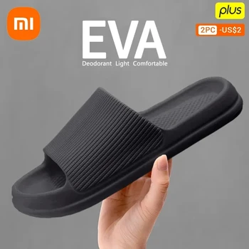 Xiaomi Kalın Platform Kadın Banyo Ev Terlik Bulut Terlik Yumuşak Taban EVA Kapalı Slaytlar Sandalet Yaz kaymaz Flip Flop