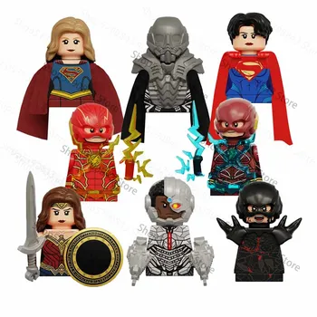 Yeni Süper Kahraman Aksiyon Figürü Tuğla Mini Araya Bebek Toplamak Modeli oyuncak yapı taşları Çocuk Doğum Günü Hediyeleri KT1071