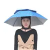 Şemsiye şapka Metal Yapı kafa Şemsiye Kamp şapkaları giymek için kullanışlı
